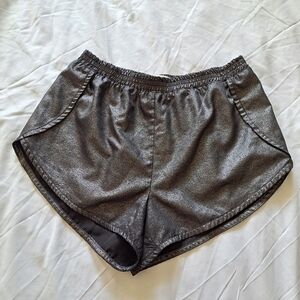 Twik | Silver grey women's short athletic shorts